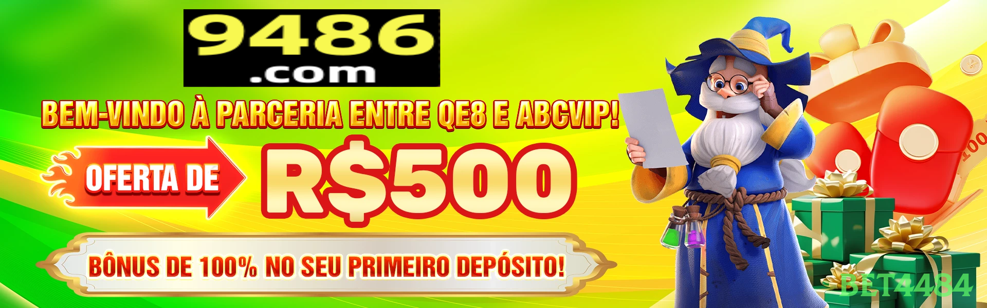 Imagem promocional do cassino online da bet4484 mostrando jogos ao vivo
